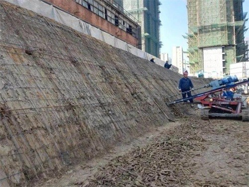 鸡西建筑边坡支护